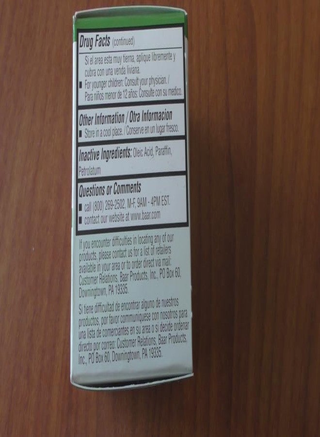 IODEX BAAR Methyl Salicylate Topical Ointment, Formulated with 4.7% Iodine, 1 oz - Image 4